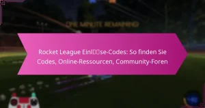 Read more about the article Rocket League Einlöse-Codes: So finden Sie Codes, Online-Ressourcen, Community-Foren