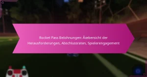 Read more about the article Rocket Pass Belohnungen: Übersicht der Herausforderungen, Abschlussraten, Spielerengagement