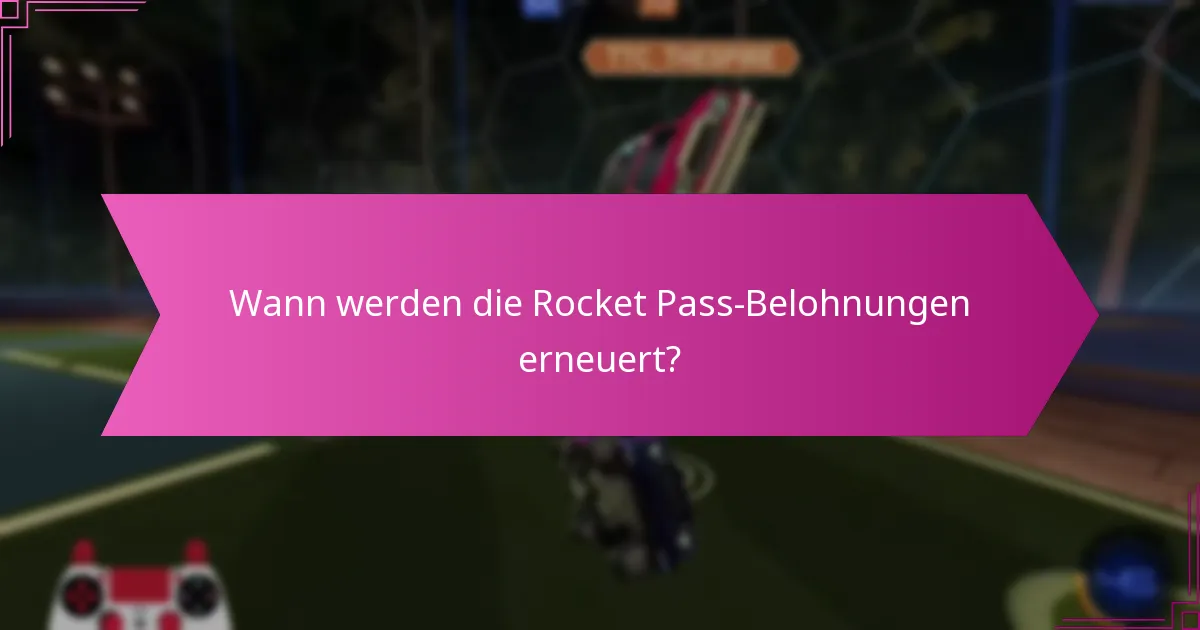 Wie verdiene ich Rocket Pass-Belohnungen?